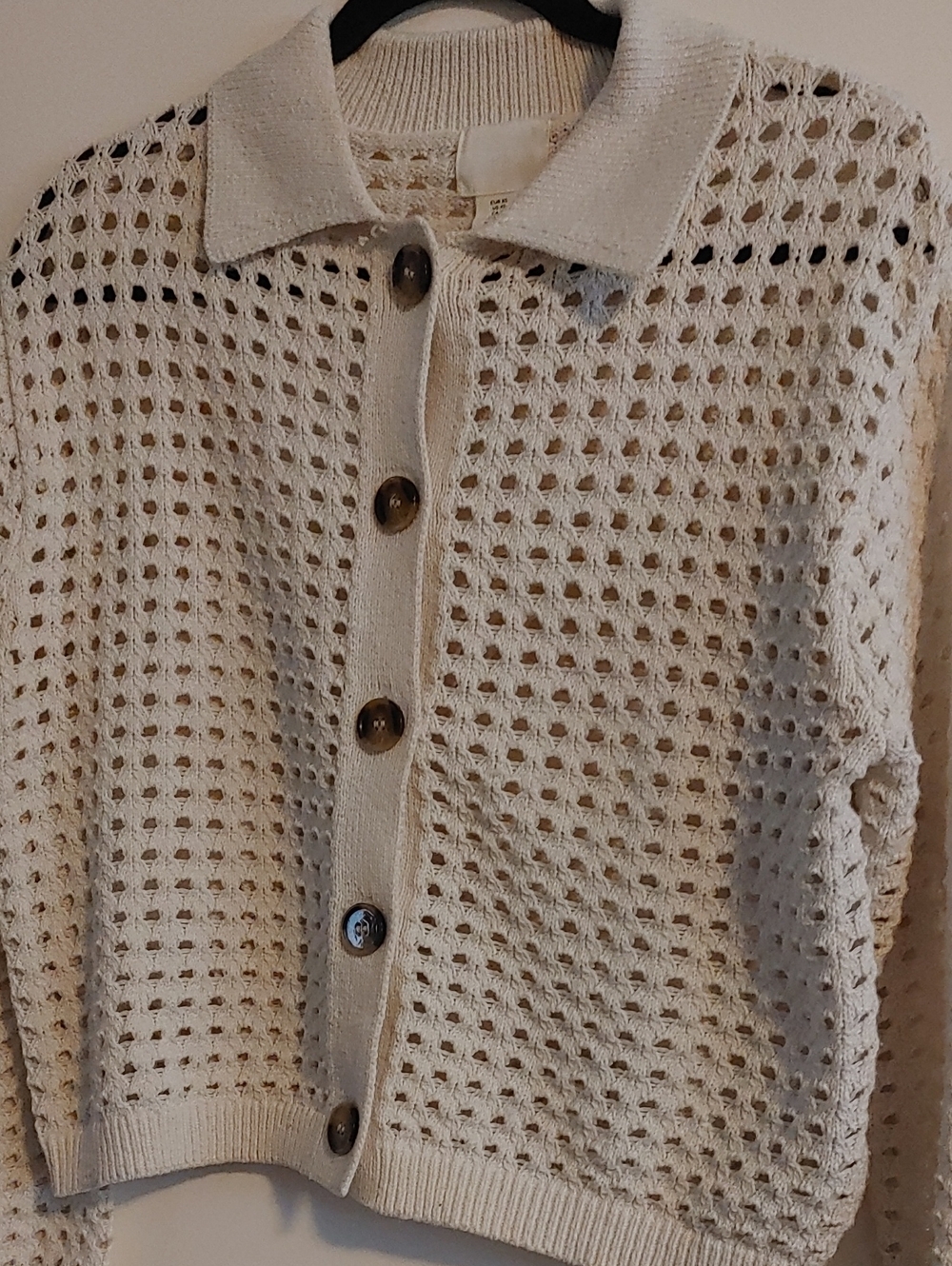 H&M Cream Knit Sweater